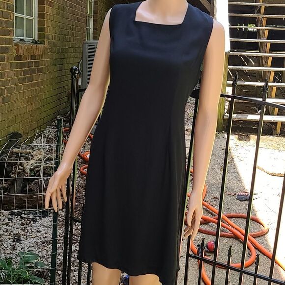 Studio C Square Neck Sleeveless Dress - Picture 4 of 9